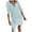 Blue—Clearance, variant on Fartey Women's Cotton Linen Wrap Dresses Elegant Short Sleeve V Neck Mini dress Solid Color Summer Beach Vacation Cocktail Dress Gray XL