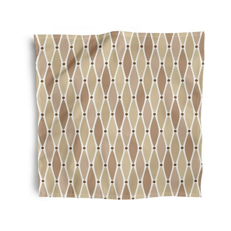 

Simply Daisy 18 x 18 Taupe Wavy Napkins Set of 4