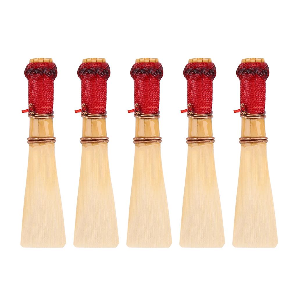 Reeds 5 Pcs Bassoon Reed Medium with Case Instrument Accessories