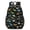 Black Cartoon Dinosaurs Text Pattern, variant on Black Cartoon Dinosaurs Text Pattern 17" Waterproof Oxford School Backpacks for Teens, S-Shape Padded Straps, for School, Travel, Hiking, Camping