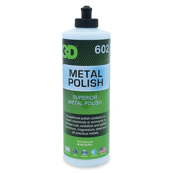 Metal Polish 3D Heavy Duty, multiusos, 473 ml, para metal
