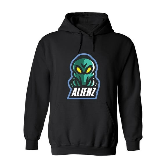 Alienz Design Hoodie Men -Image by Shutterstock, Male Large