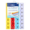 (2 pack) Apex Four-a-Day 7-Day Pill Organizer (2-Pack)