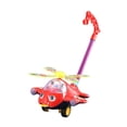 thumbnail image 2 of Juguete para caminar con equilibrio y diseño de carrito que fomenta la motricidad fina en niños pequeños. Rojo, 2 of 9