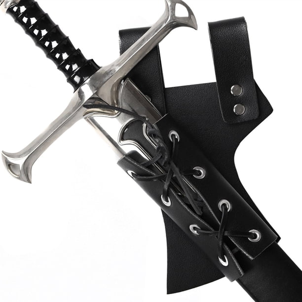 Cinturón de Cuero Medieval Hugo Caballero Rana Ajustable