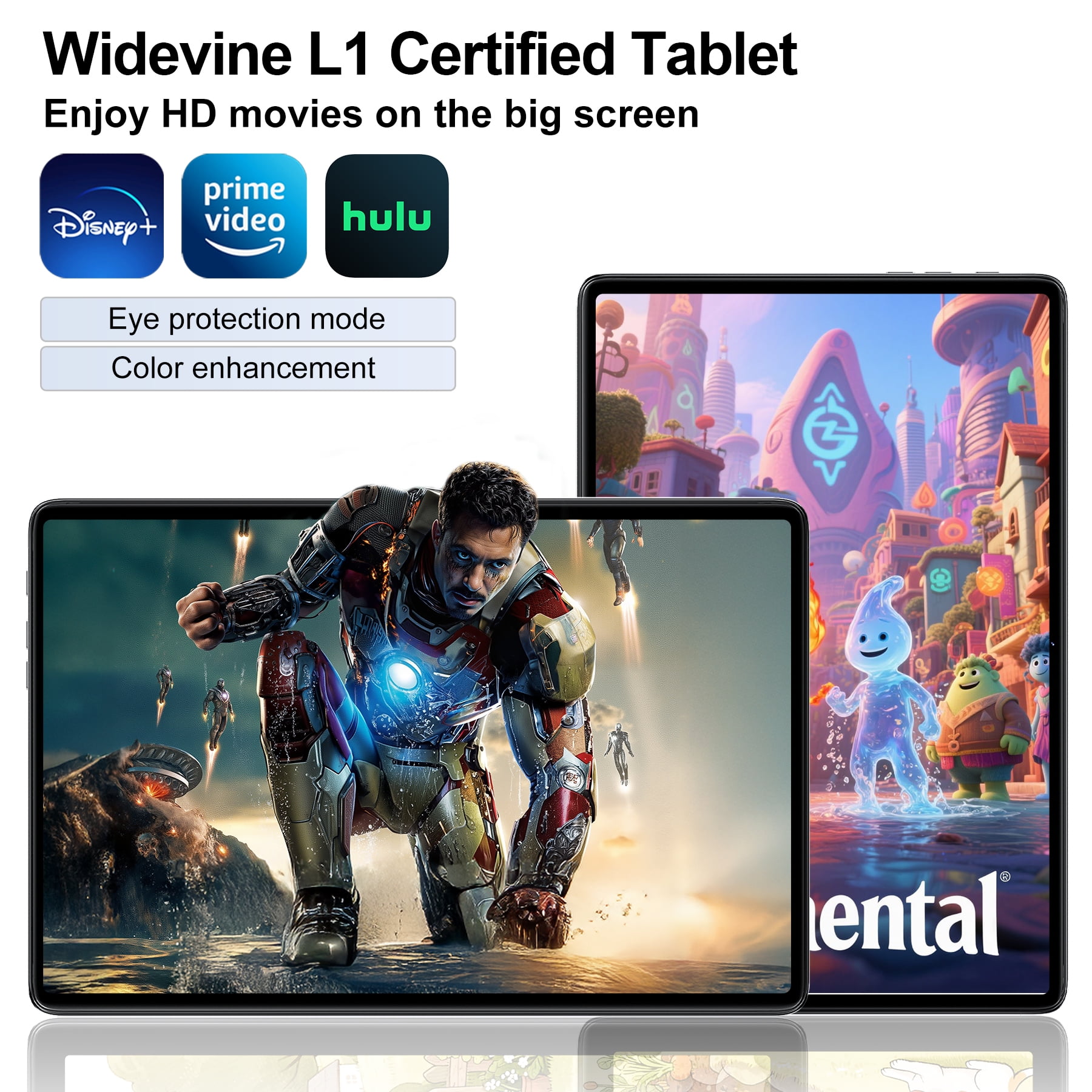 VEAT00L Tablet,10.1" Android Tablet with Octa-core Processor 10GB RAM 128GB ROM HD IPS Touchscreen 8H Battery, Wi-Fi 6, BT 5.0, Dual Camera, Google Tablets 2026