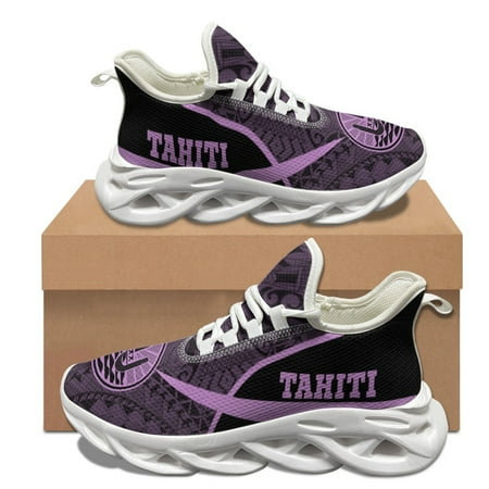 

Tahiti Flag Designer Summer Vulcanized Shoes Tribal Polynesian Comfortable Breathable Sneakers Fashion Outdoor Running Shoes New