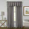 thumbnail image 3 of Achim Wallace Rod Pocket Light Filtering Curtain Panel, Grey, 52" x 84", 3 of 5