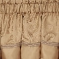 Monaco Swag Valance Gold 76 x 38 Swag Valance 76 x 38 Inches - Walmart.com