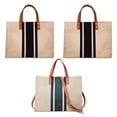 thumbnail image 1 of Bolso para ordenador portátil para mujer, bolso de trabajo de lona para mujer, bolso de hombro para maletín de ordenador, 1 of 6