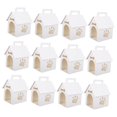 thumbnail image 2 of 12 cajas de regalo con asa, empaques de papel para regalos, cajas de recuerdo para fiestas, decorativas para bodas, fiestas y graduaciones. Estilo B, 2 of 8