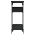 thumbnail image 3 of vidaXL Console Table with Shelf Black 100x29x75cm Engineered Wood, 3 of 7
