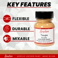 thumbnail image 2 of Angelus® Acrylic Leather Paint, 1 oz., Taupe, 2 of 9