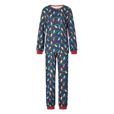 

Family Matching Christmas Pajamas Baby Romper/Tops + Pants Set
