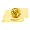 thumbnail image 2 of PinMart Nebraska Shape Flag Enamel Pins – Gold Plated US State Lapel Pins - 10 Pack, 2 of 8