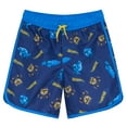 thumbnail image 5 of Hot Wheels UPF 50+ Pullover Rash Guard and Swim Trunks Outfit Set Toddler to Little Kid, 5 of 5