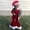 Red, variant on Santa Baby Outfit Long Sleeve Romper Flare Pants Hat Sets Christmas Outfit Toddler Girl Holiday Party Dress 12-18 Months