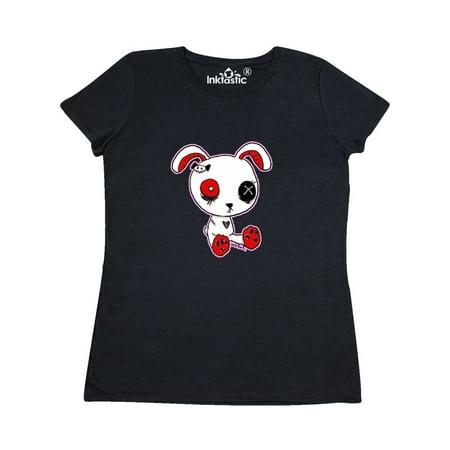 Bunny Fitted T-shirt - Goth Bunny Women's T-Shirt