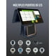 thumbnail image 4 of Punto de Venta Doble Pantalla 15.6 Qian QOS-A09TC-01 Impresora Térmica 80mm Lector de Codigo de Barras 2D Android, 4 of 6