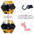 thumbnail image 3 of Sunflower seamless printing Foldable Car Trash Can with Lid, Leak-Proof Hanging Storage Bag - Car Trash Bin, Mini Trash Can, 3 of 6