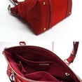 thumbnail image 4 of Pre-Owned Salvatore Ferragamo Vara Ribbon Nylon Tote Bag Red, 4 of 11