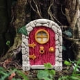 thumbnail image 2 of SLYNSHome DIY Garden Tree Doors Miniature Door Decoration Tale Gift For Kids, 2 of 4