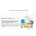 thumbnail image 5 of Asiento de arnés para bebé, cinturón de seguridad de alimentación portátil con correa, cinturón de seguridad para niños pequeños, cinturón de arnés plegable para bebé, 5 of 5