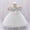 White, variant on WOYY Newborn Girls Tulle Birthday Wedding Party Dress Princess Pageant Gown, Sizes 0-18M