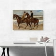 thumbnail image 2 of ARTCANVAS Two Riders On a Beach 1847 Canvas Art Print by Max Liebermann - Size: 26" x 18" (1.50" Deep), 2 of 9
