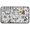 Halloween Vintage Trick, variant on Halloween Witch Spooky Icons Pattern Door Rugs,Washable Non Slip Door Mats Indoor,Decorative Door Mats,Entry Mat Indoor for Entrance,Bedroom,Kitchen,Bathroom,30"x17"