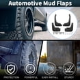 thumbnail image 2 of Guardabarros Splash Guards Direct Fit de Unique Bargains para MG HS 2018-2024 Delantero y Trasero Pre-perforado 1 Juego Kit de Protección Todo Clima, 2 of 7