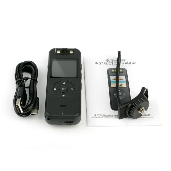 4k Ultra HD Mini Camera Wireless WiFi VCR Outdoor Sports DV IR Night Law Enforcement Camera Micro Law Enforcement Recorder CS09