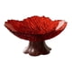 thumbnail image 3 of Frutero con pedestal, frutero con pie, expositor decorativo, elegante rojo, 3 of 9