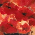 thumbnail image 2 of Abstract Flowers I Poster Print by Jettie Roseboom (12 x 12), 2 of 2