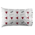 thumbnail image 2 of NBA Offically Licensed Chicago Bulls Microfiber Bed Sheet Set -Full, 2 of 4