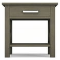 thumbnail image 2 of Simpli Home Kitchener Solid Wood Wide End Table with Storage in Black, 2 of 2