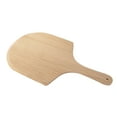 thumbnail image 1 of Wooden Pizza Peel Spatula Hanging Hook Design Pizza Oven Accessory Tool Cutting Board with Ergonomic Handle for Baking and Serving, 1 of 4