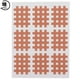 thumbnail image 1 of 10 unids/bolsa cinta elástica de kinesiología cruzada en espiral cintas cruzadas de terapia física 74x98mm Color de piel, 1 of 9