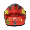 thumbnail image 3 of Casco Integral EDGE Boston negro con Visor Doble Antivaho Certificado DOT para Motocicleta, 3 of 5