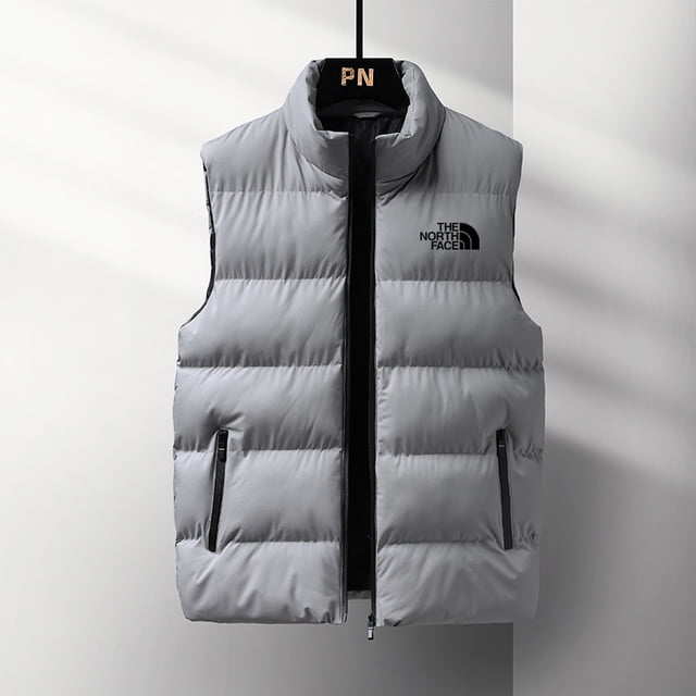 The North Face Hombres Chaleco De Gama Alta Sin Mangas De Algodón Acolchado Chamarra M-5XL Expangjing