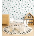thumbnail image 3 of S4Sassy Hand-Drawn Polka Dot Wallpaper- Green Wall Covering, 25" X 120" Self-Adhesive Textured Vinyl Wallpaper, Wallwrap, Easy Diy Wall Covering For Kids Bedroom, Room Decor, Playroom, 3 of 9