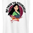 thumbnail image 3 of Disney Princess - Be True To Yourself Mulan And Mushu - Women's Short Sleeve Graphic T-Shirt, 3 of 5