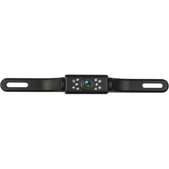 Absolute CAM600 Universal Rear View Backup Camera License Plate Mount Night Vision