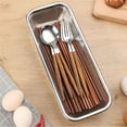 thumbnail image 3 of Stainless Steel Utensil Drying Rack, Kitchen Utensils Chopsticks Holder Drying Rack Basket Multifunctional Cutlery Drain Basket Kitchen Silverware Drainer For Dish Drying Rack, 3 of 8