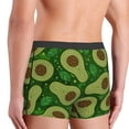 thumbnail image 5 of Fotbe Big Colorful Avocados Men’s Total Support Pouch Boxer Briefs, X-Temp Cooling, Moisture-Wicking Underwear, Regular, Long-leg and Trunk-Small, 5 of 9