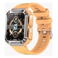 thumbnail image 3 of Reloj Smartwatch T93 Fralugio Mp3 Con Audífonos Tws 4gb Rom Naranja Fralugio Sport, 3 of 4