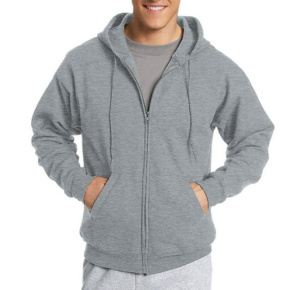 Hanes - Ecosmart Full-Zip Hooded Sweatshirt - P180