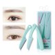 thumbnail image 1 of Recortador de cejas, kit de cuchillas para cejas, afeitadora reemplazable plegable, maquinilla de afeitar para eliminar el vello facial, portátil, 1 of 2