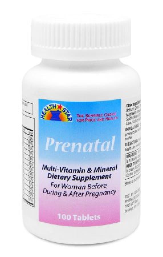 GeriCare HealthStar Prenatal Multivitamin & Mineral Dietary