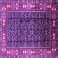 thumbnail image 1 of Ahgly Company Indoor Square Oriental Purple Industrial Area Rugs, 4' Square, 1 of 4